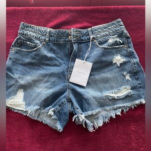 Kancan High Rise jean shorts NWT
